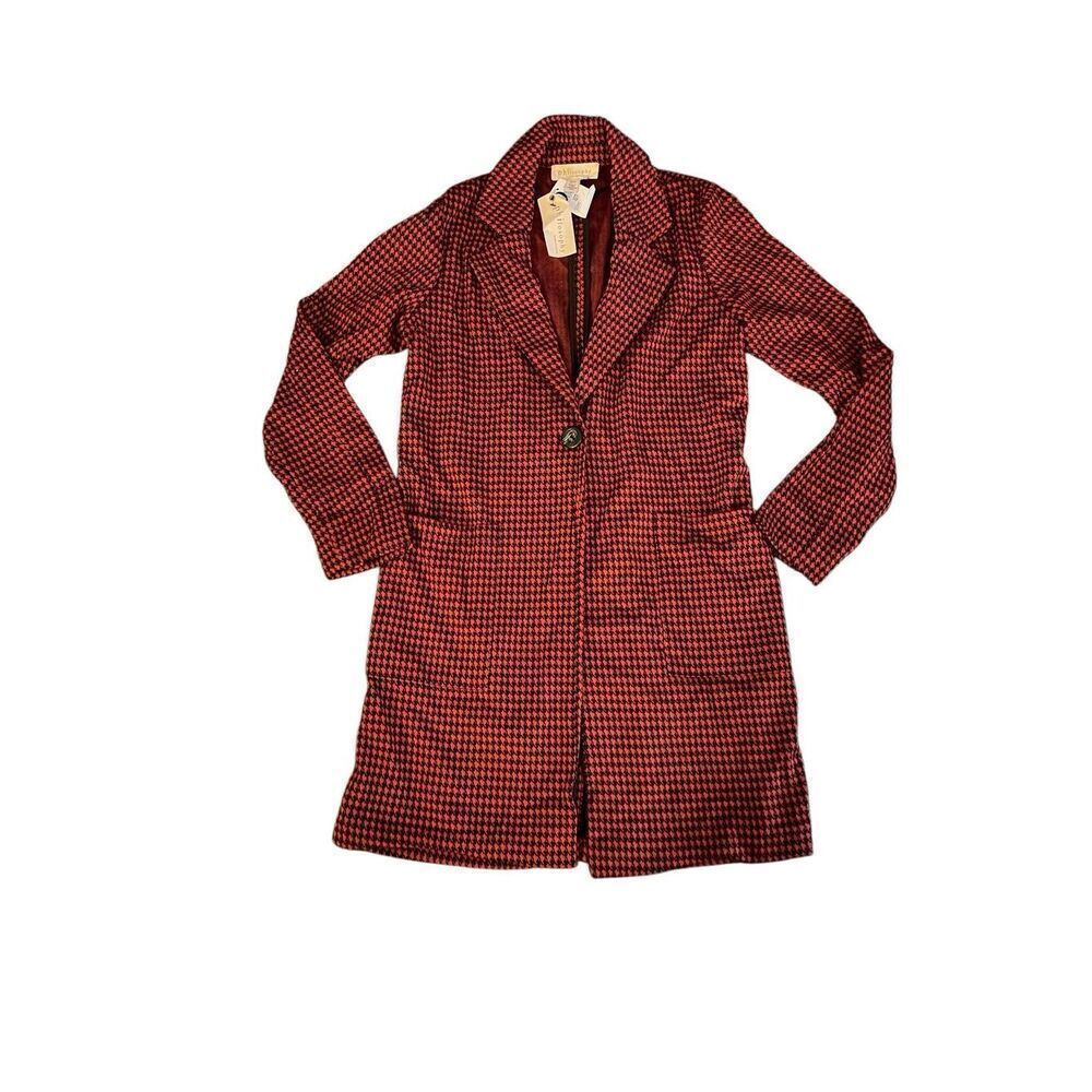 PHILOSOPHY HOUNDSTOOTH JACKET - Picture 2 of 6